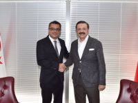 Erhürman Hisarcıklıoğlu ile görüştü