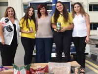 HTL Lefkoşa Hayvan Barınağı’na katkıda bulundu