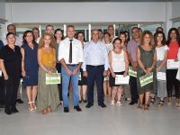 Gönyeli SAM’da gazetecilere sertifikaları verildi