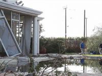 Lefkoşa rum kesiminde dün çıkan hortum korkuttu