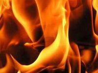 Arapköy’de bir evde yangın çıktı