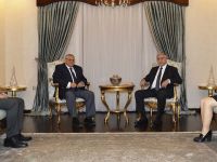 Akıncı, DAÜ Rektörü Osam’ı kabul etti