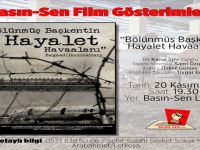 “Bölünmüş başkentin hayalet havalimanı” Salı günü Basın-Sen’de gösterilecek