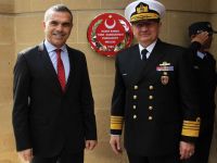 Meclis Başkanı Uluçay Oramiral Özbal’ı kabul etti