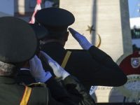 Bugün ilk tören Şehitler Abidesi önünde yapıldı