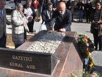 Gazeteci Kemal Aşık, ölümünün 29. yıl dönümünde anıldı