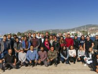 Kuzey Kıbrıs Kaplumbağaları Koruma Cemiyeti, nesli tükenmekte olan hassas türlerle ilgili Foça’da eğitim verdi