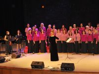 Meral Akıncı “Kadınım-özgürüm-farkındayım” konserini izledi