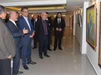 38 sanatçının 103 eserinden oluşan “Cumhuriyet Sergisi”ne  sanatseverlerin ziyaretleri 22 Aralık'a kadar devam edecek