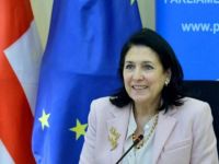 Salome Zurabişvili Gürcistan'ın ilk kadın cumhurbaşkanı oldu