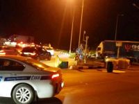 Yola sıvı sabun döküldü.. Trafik felç oldu..