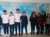 Yakın Doğu Koleji öğrencileri YDÜ Coğrafya Öğretmenliği Bölümünü ziyaret etti…