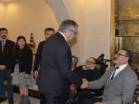 Akıncı Engelli Hizmetleri Koordinasyon Kurulu’nu kabul etti