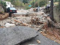 Lapta’da asfalt yol kaydı!!