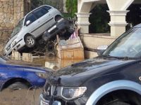 Girne’de Vunı Palace otel'de büyük hasar