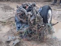 Sele kapılan araç bulundu