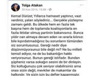 Atakan'da hükümeti istifaya çağırmıştı!