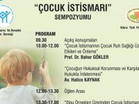 “Çocuk İstismarı” sempozyumu yarın yapılıyor