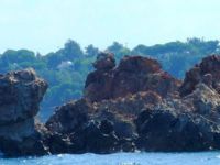 Deniz yüzeyinde bulundu! Gömeç’te deveye benzeyen kaya