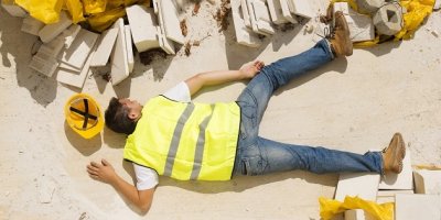 22 yaşındaki işçi inşaattan düştü!