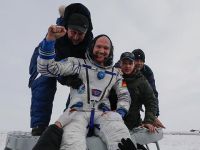 Soyuz MS 09 Dünya'ya döndü