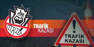 Araç takla attı: 2 yaralı..