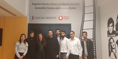 Engelsiz Sinema ve Aktivite Merkezi’nin ilk film gösterimi çocuklar için yapıldı