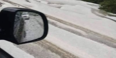 Lefke, beyaza büründü