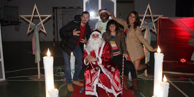 DAÜ’lü öğrenciler Noel’i kutladı