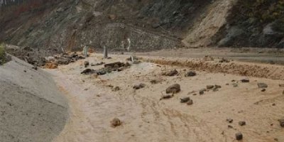 Kantara’da toprak kayması!