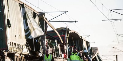 Danimarka’da tren kazası