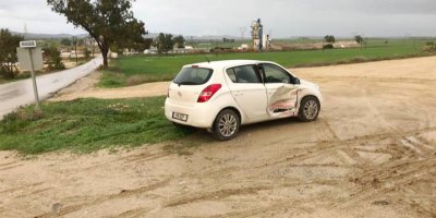 Tuzluca kavşağında kaza 1 yaralı