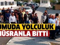 Güney Kıbrıs yerine Yeni Erenköy'de terk edildiler!