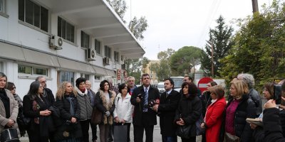 İki toplumlu öğretmenler platformu karşılıklı okul ziyaretlerini sürdürüyor