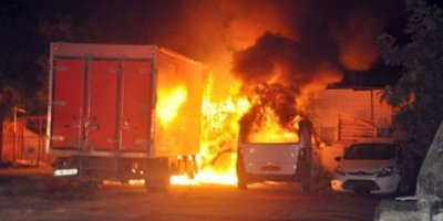 Kundaklama öncesi tehdit