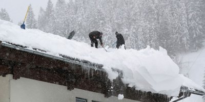 Avusturya'da ölümcül kar yağışı