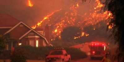 Calıfornıa'daki orman yangını 2018'in en maliyetli doğal afeti oldu