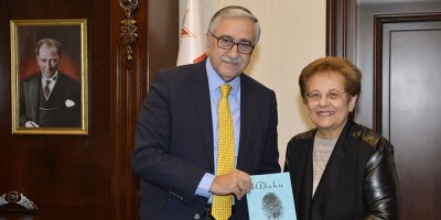 Akıncı, Gülgün Serdar’ı kabul etti