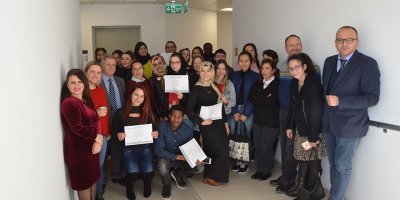 DAÜ Eğitim Fakültesi, Yabancı Diller Eğitimi Bölümü başarılı öğrencilerine sertifikalarını verdi