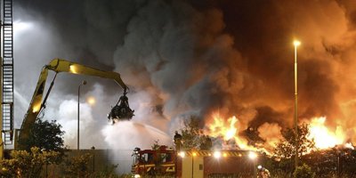 İsveç'te sığınmacı yurdunda yangın