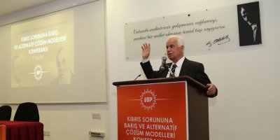 UBP, Dr. Küçük ve Denktaş için anma etkinliği ve konferans düzenledi