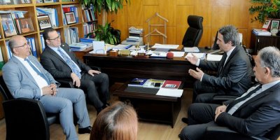 DPÖ Müsteşarı Muhtaroğlu KTTO heyetini kabul etti