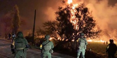 Meksika'da boru hattındaki patlamada ölü sayısı 85'e yükseldi