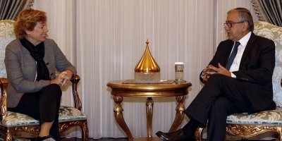 Akıncı, ABD Büyükelçisi Doherty’i kabul etti