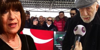"Onlar adına utanıyorum" Ayşen Gruda'nın cenazesinde Yılmaz Gruda'dan sitem