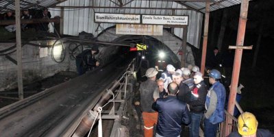 Amasya'daki maden ocağında göçüğünde toprak altında kalanlar var