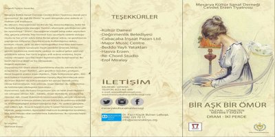 Cevdet erzen tiyatrosu yeni oyunu “Bir Aşk, Bir Ömür”ü SOS Çocukköyü Derneği yararına sergileyecek