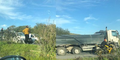 Girne- Lefkoşa yolunda kaza!