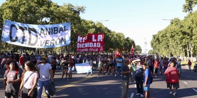 Arjantin'de ABD karşıtı protesto