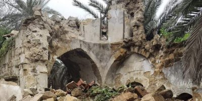 Tarihi St. Jacops Kilisesi çöktü